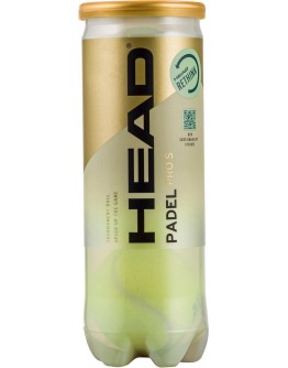 Padelbal Head - 1 koker / 3 padelballen