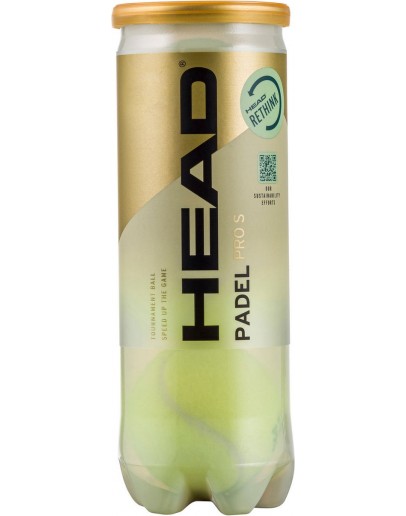 Padelbal Head - 1 koker / 3 padelballen